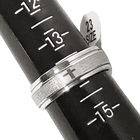 Stainless Steel Spinner Band Ring For Men / Women - Picture 2 of 4